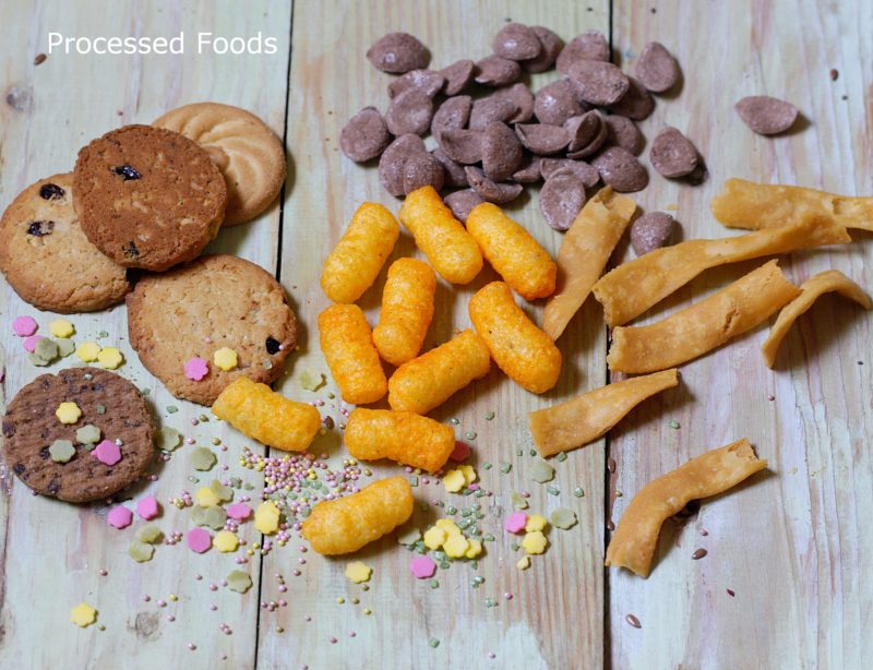 processed vs unprocessed food