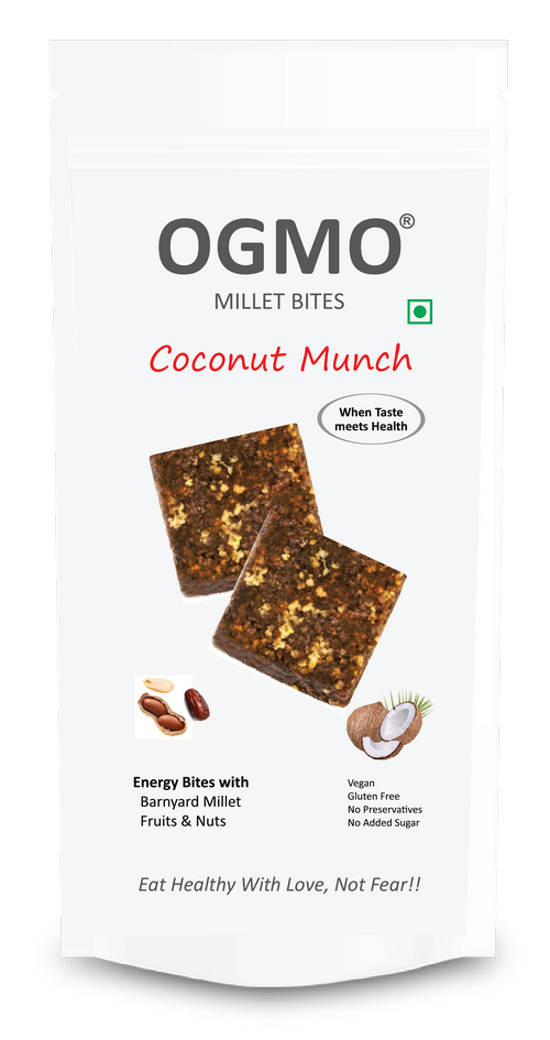 Minor Millet Energy Bites 6 Coconut Munch 500