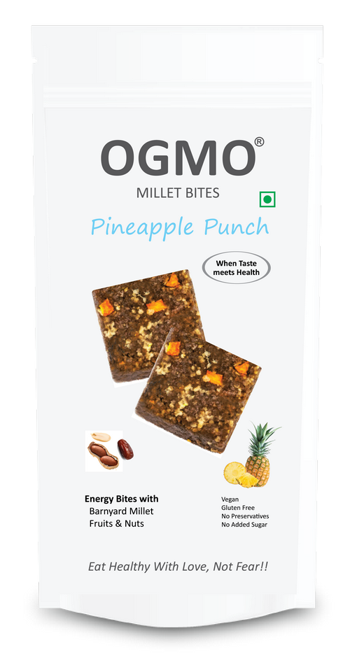 Minor Millet Energy Bites 5 Pineapple Punch 500